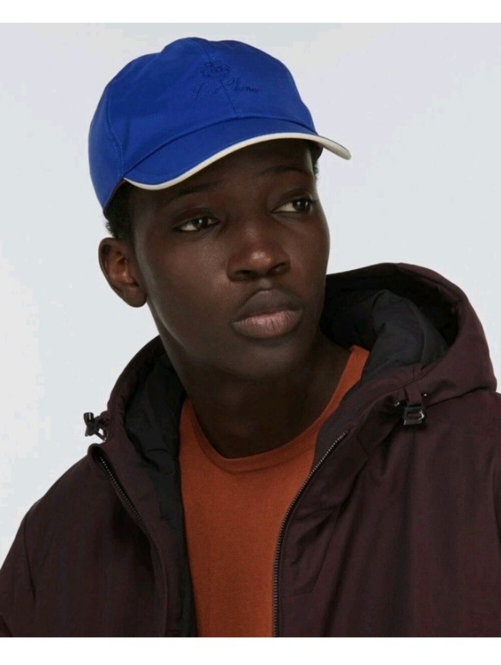 Loro Piana Storm System Blue Hat Size M